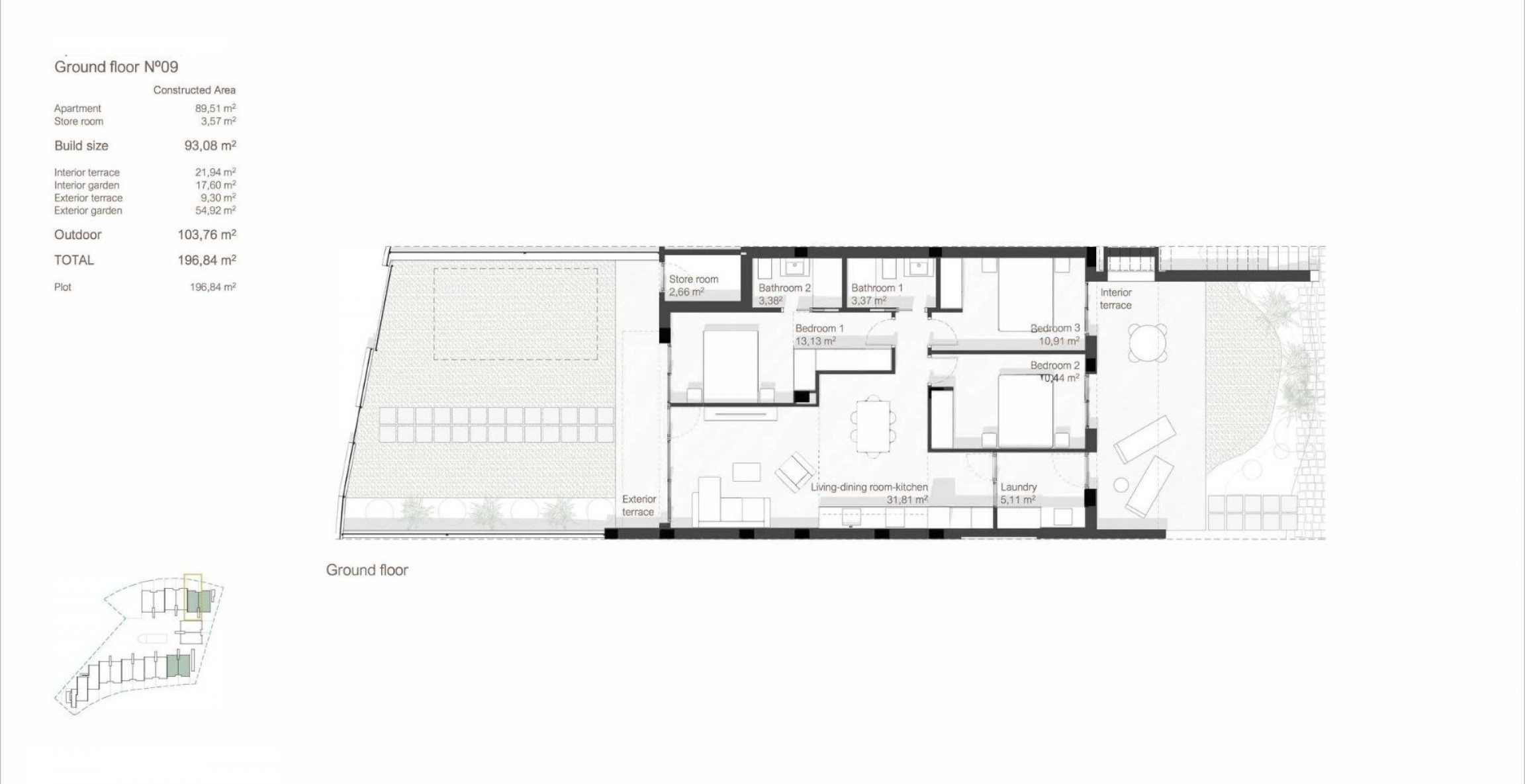 Nueva construcción  - Bungaló - San Javier - Roda Golf