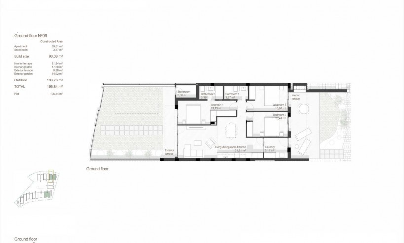 Nueva construcción  - Bungaló - San Javier - Roda Golf