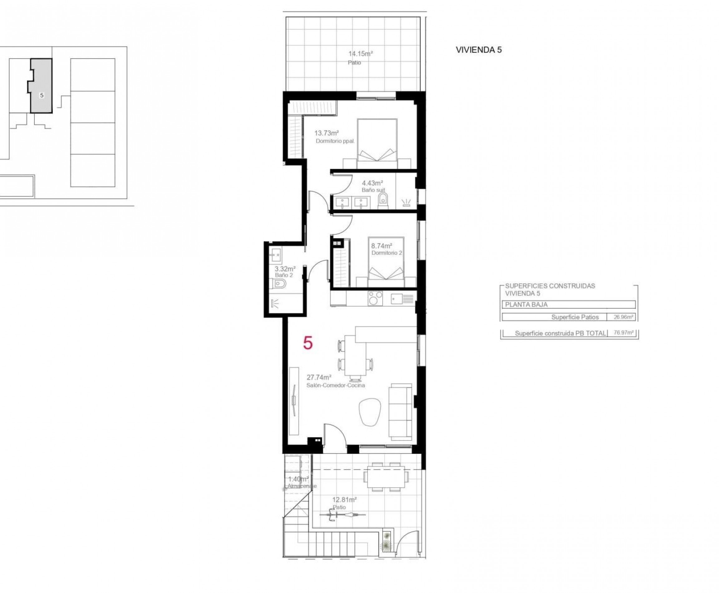 Nueva construcción  - Bungaló - Pilar de la Horadada - pueblo