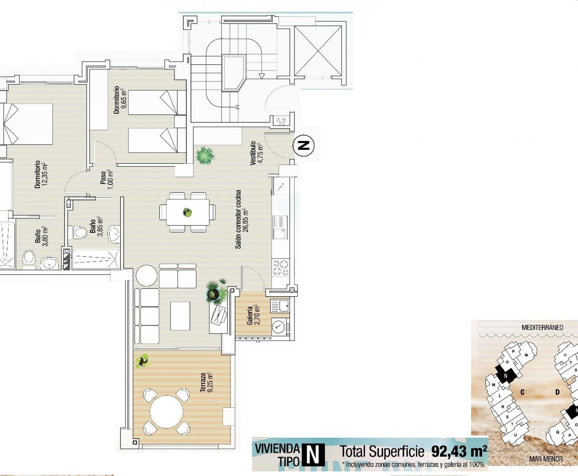 Nueva construcción  - Apartment - La Manga del Mar Menor - La Manga