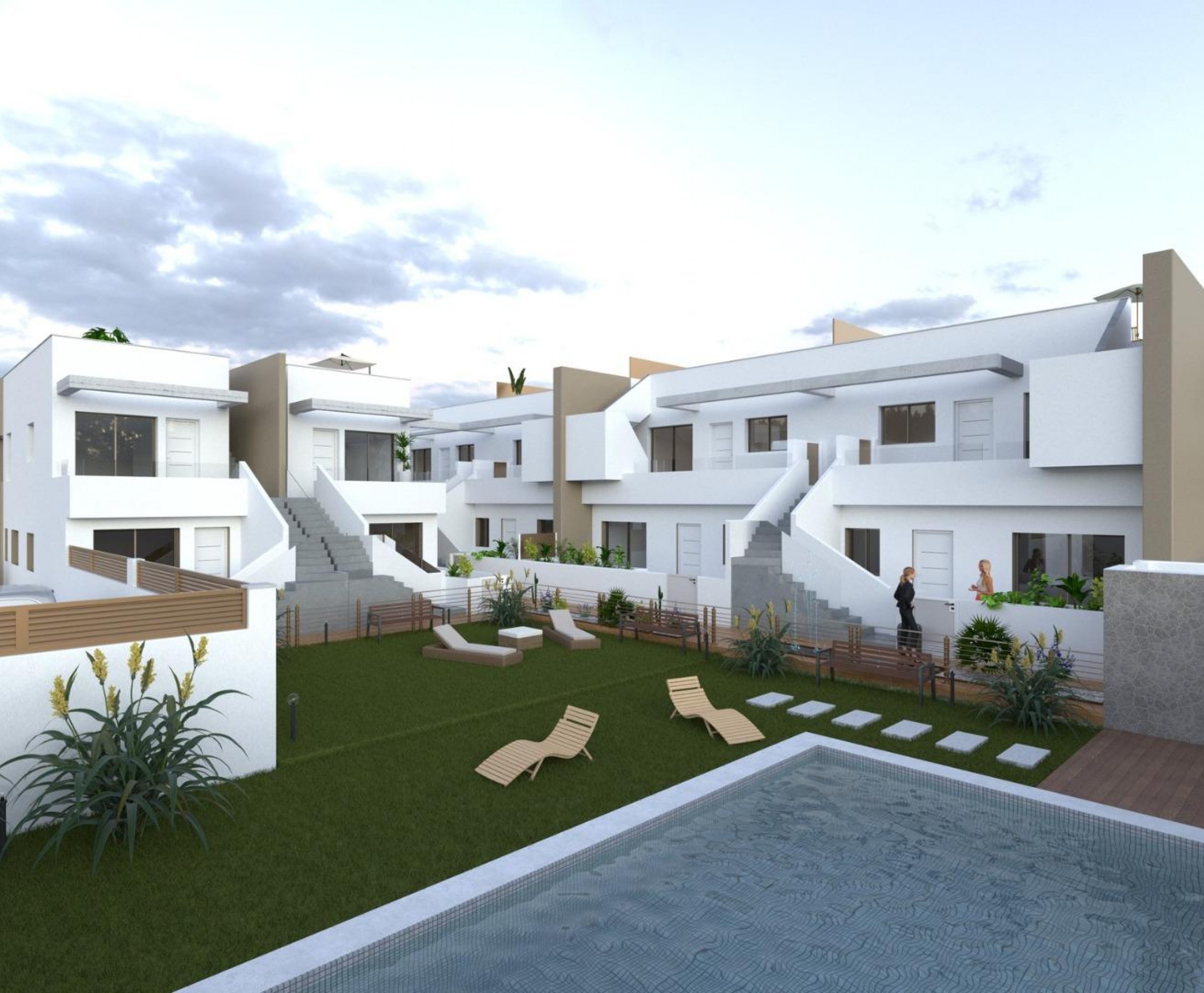 Bungalow - New Build - Pilar de la Horadada - pueblo