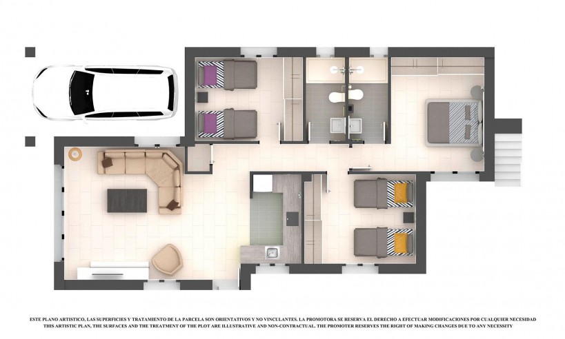 New Build - Villa - Los Alcázares - Serena Golf