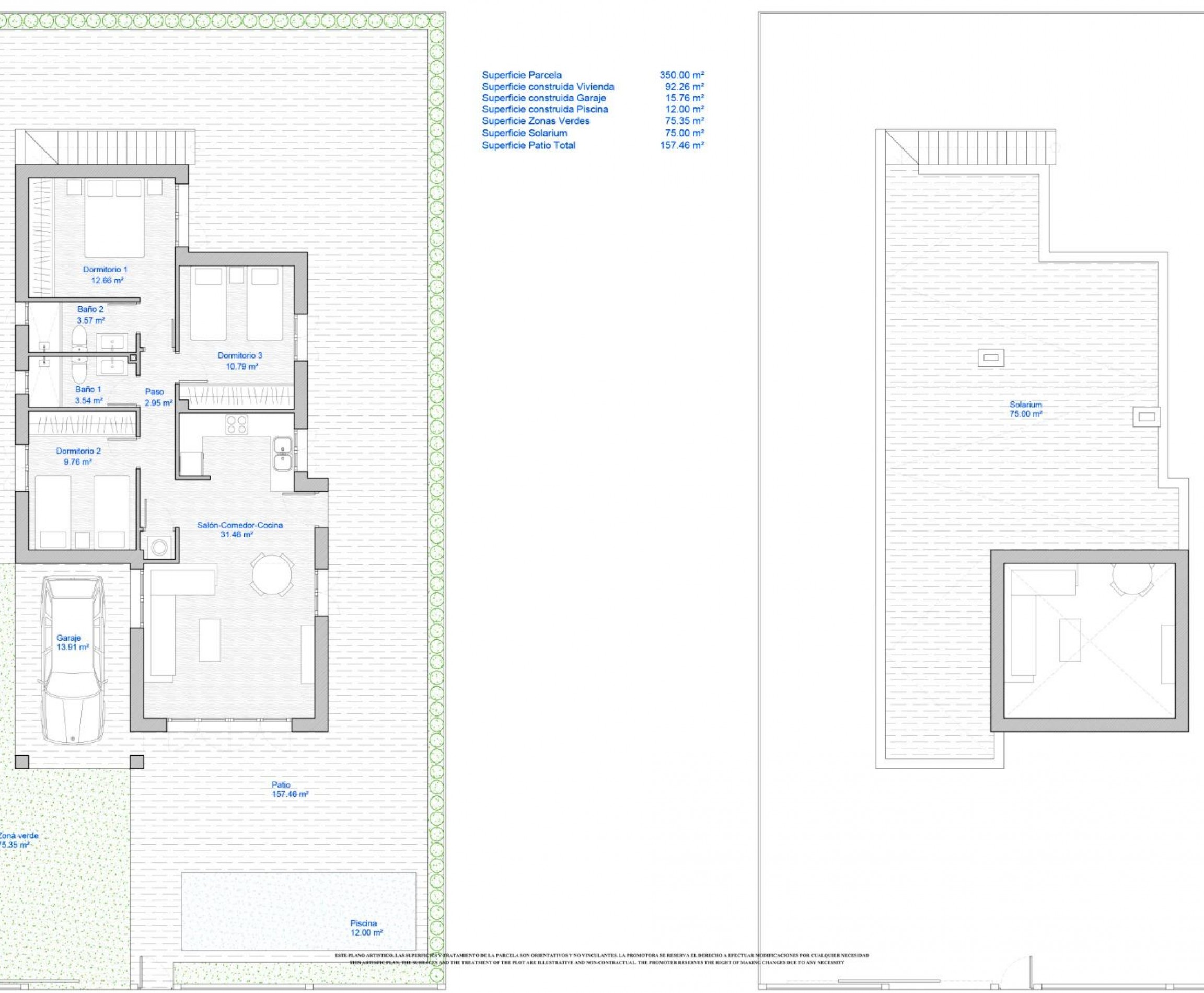 New Build - Villa - Los Alcázares - Serena Golf