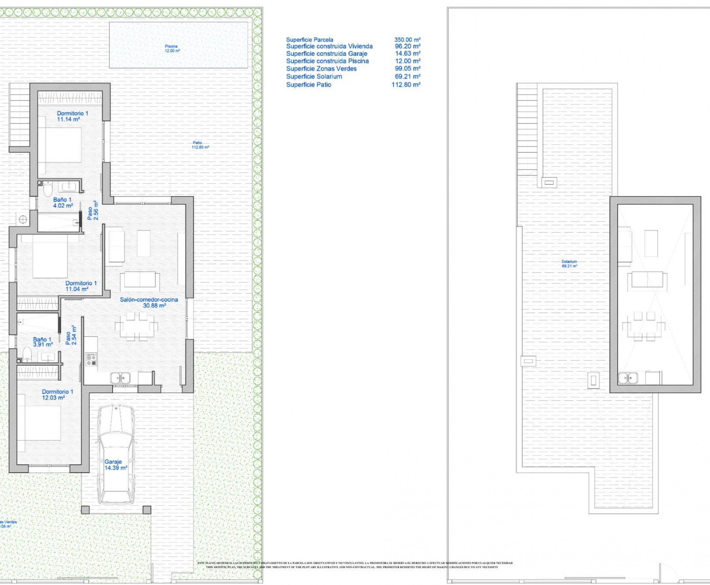 Nueva construcción  - Villa - Los Alcázares - Serena Golf