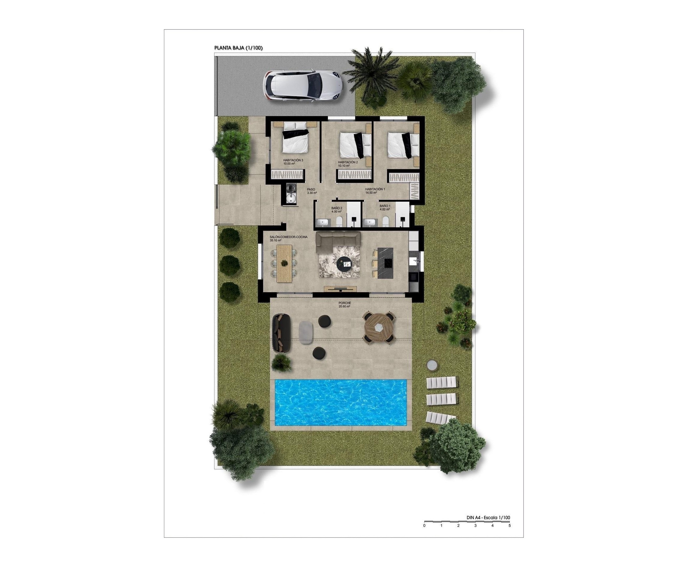 Nueva construcción  - Villa - Hondon de las Nieves - Urbaniz La Montañosa