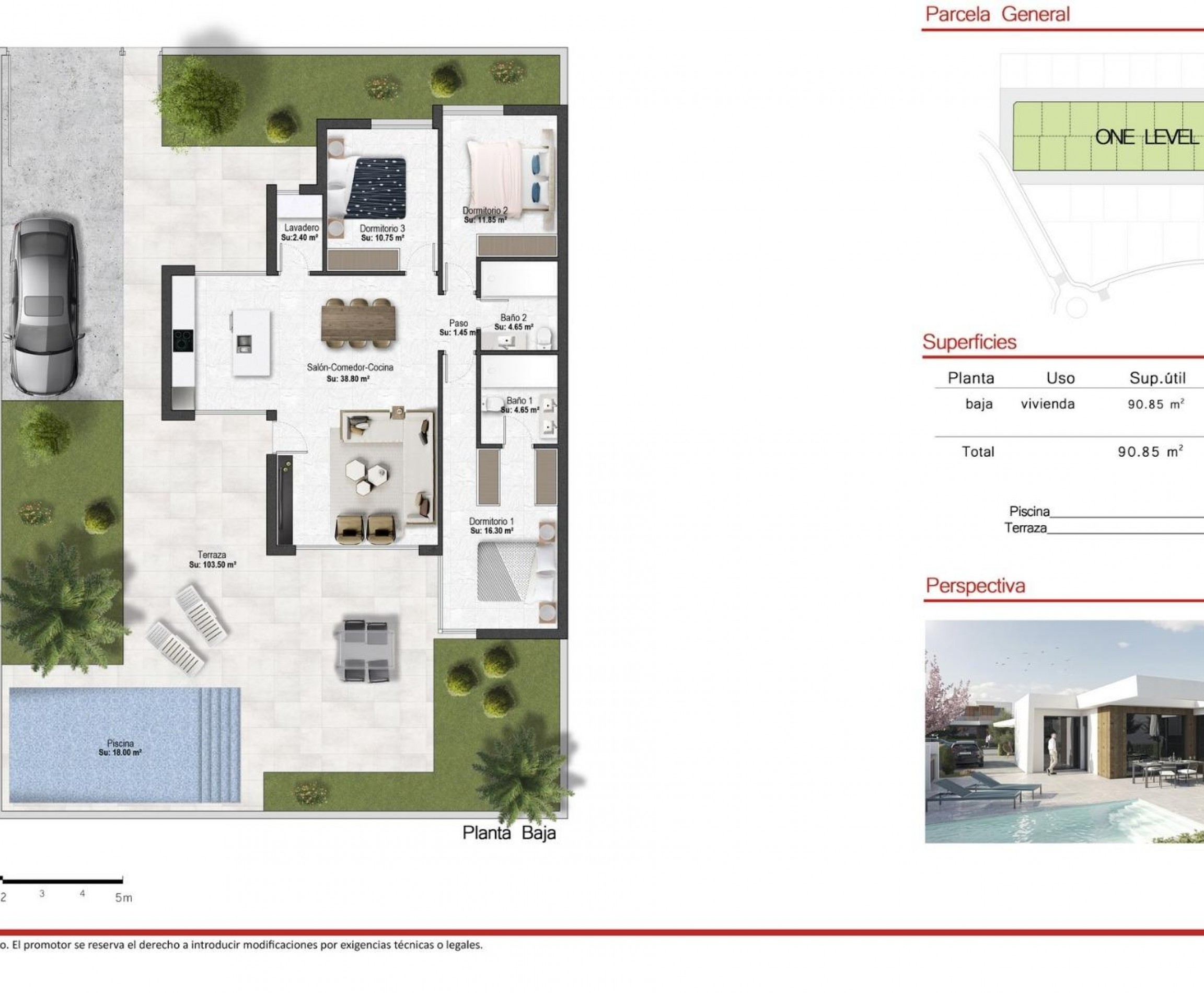 Nueva construcción  - Villa - Baños y Mendigo - Altaona Golf