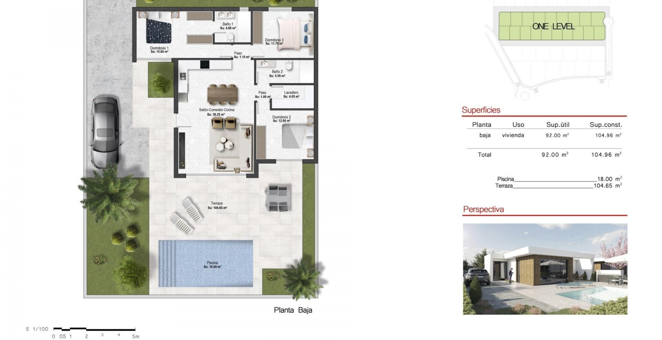 Nueva construcción  - Villa - Baños y Mendigo - Altaona Golf