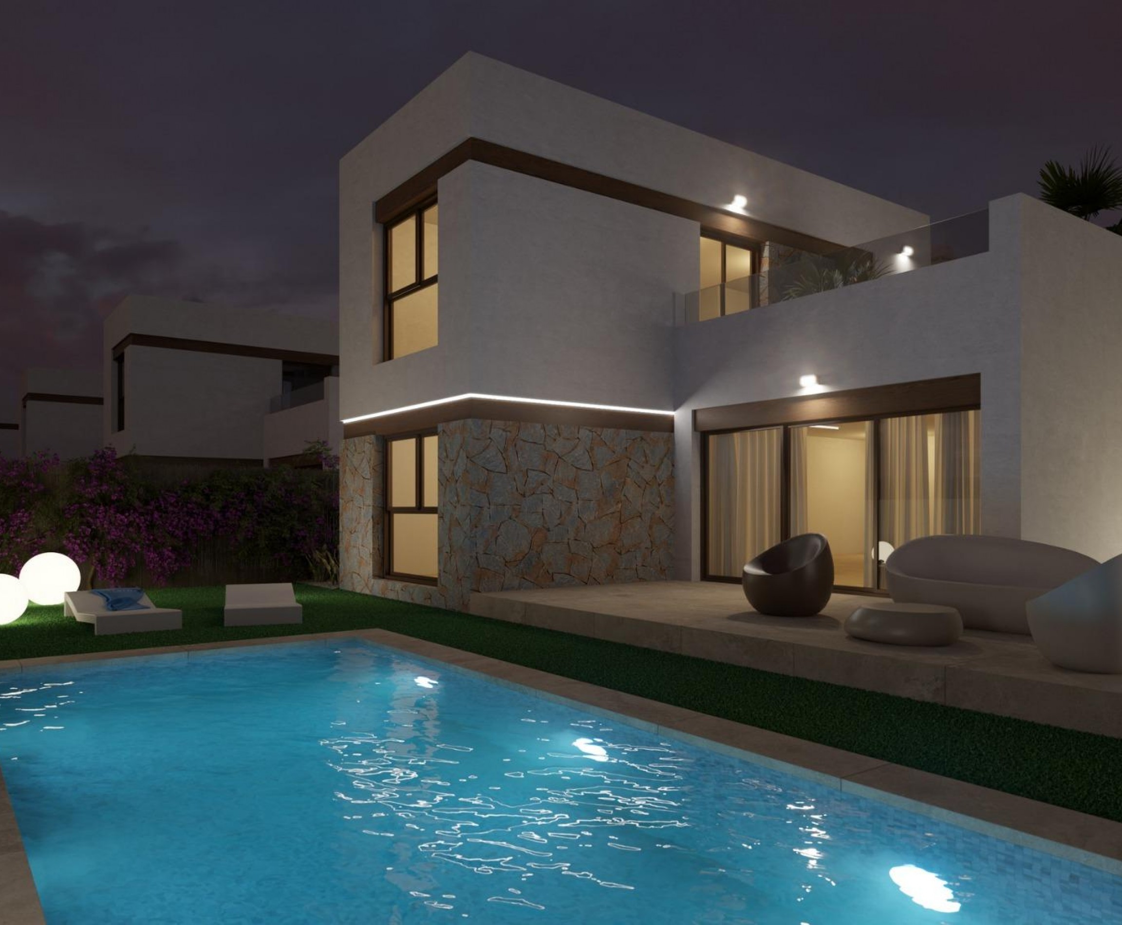 Nueva construcción  - Villa - Algorfa - El Campo de Golf La Finca