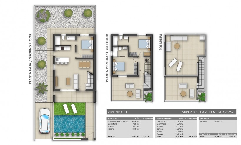 Nueva construcción  - Villa - Pilar de la Horadada - Polideportivo