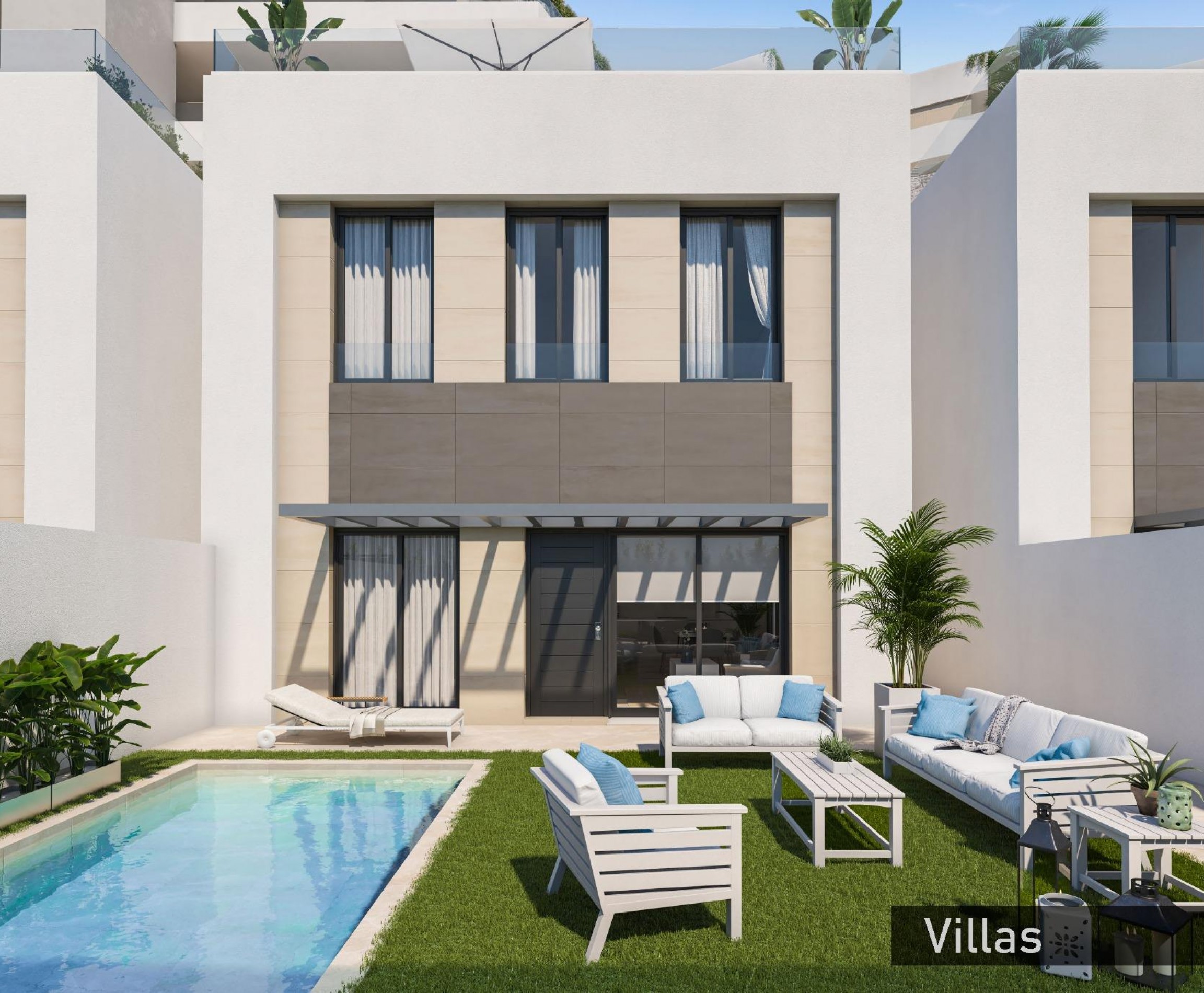 Villa - Nueva construcción  - Águilas - Playa del Hornillo