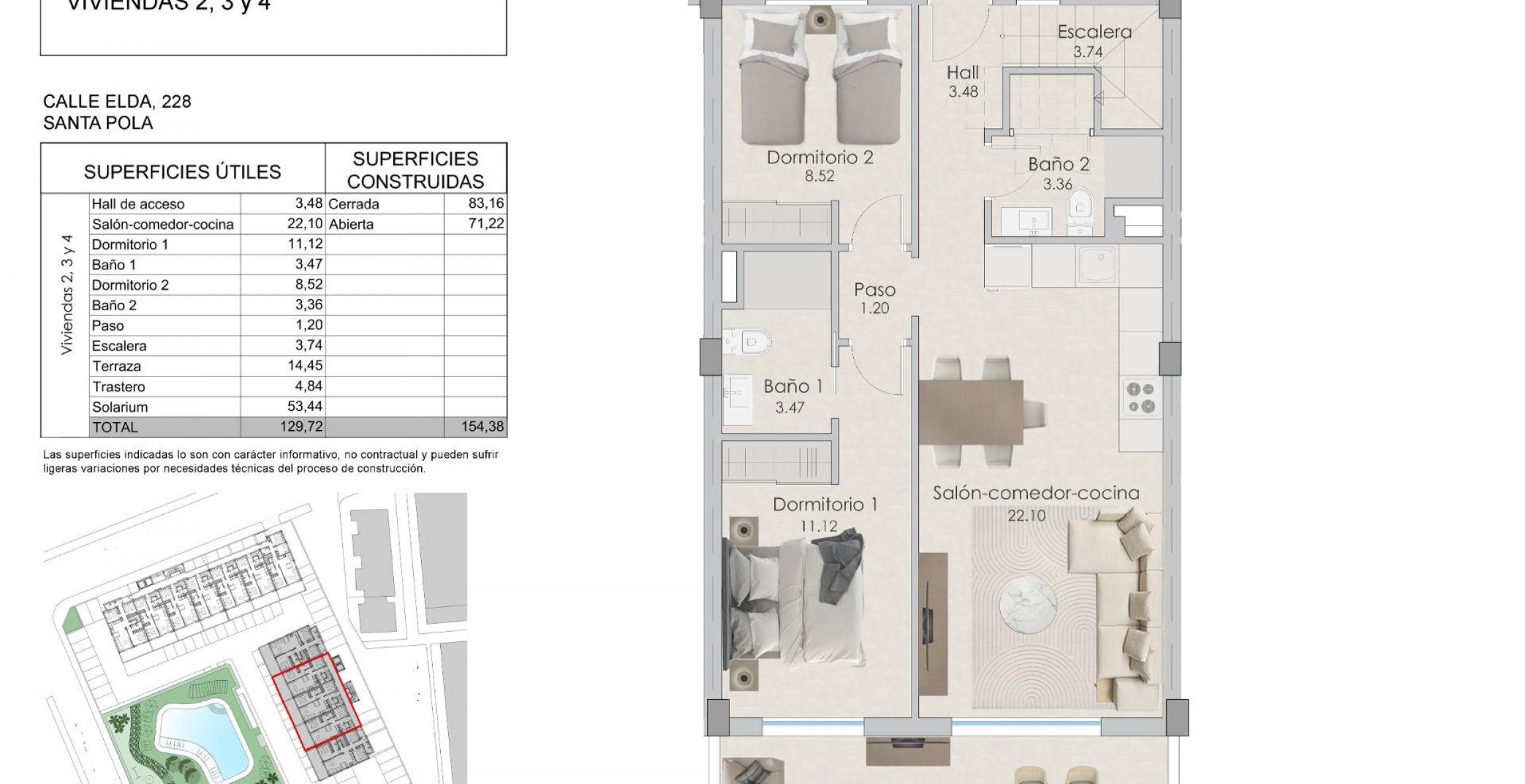 Nueva construcción  - Ático - Santa Pola - Playa Tamarit