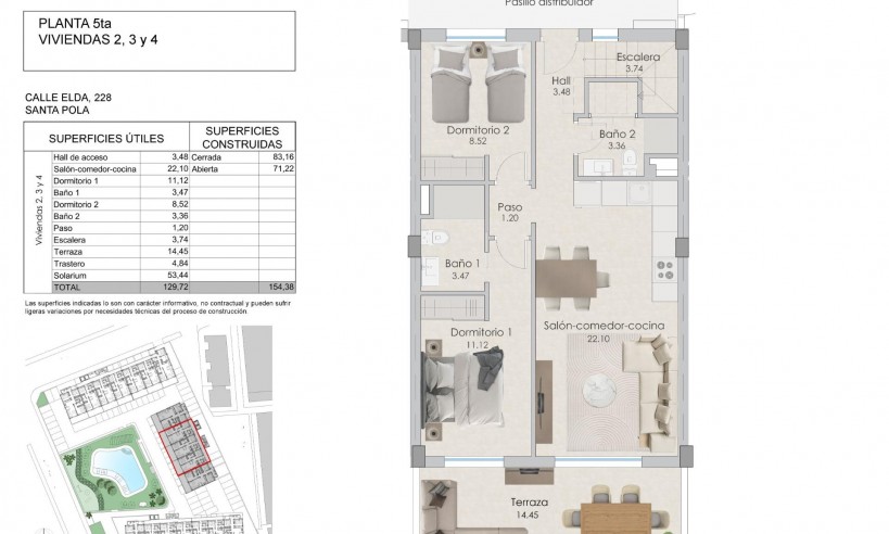 Nueva construcción  - Ático - Santa Pola - Playa Tamarit