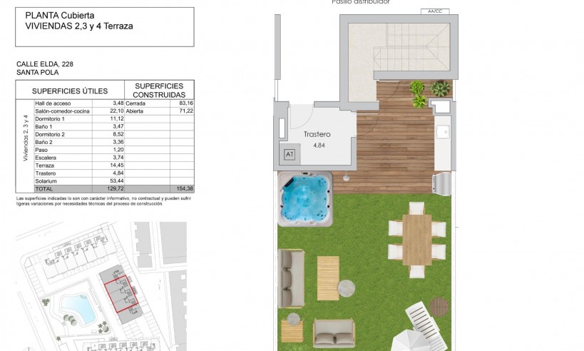 Nueva construcción  - Ático - Santa Pola - Playa Tamarit