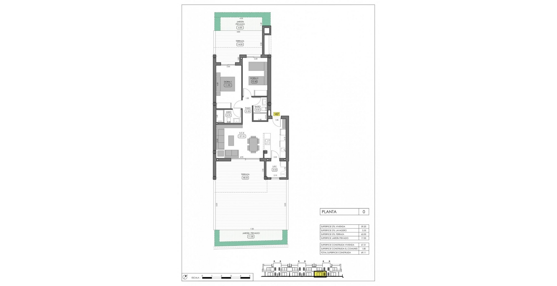 Nueva construcción  - Bungaló - Algorfa - El Campo de Golf La Finca