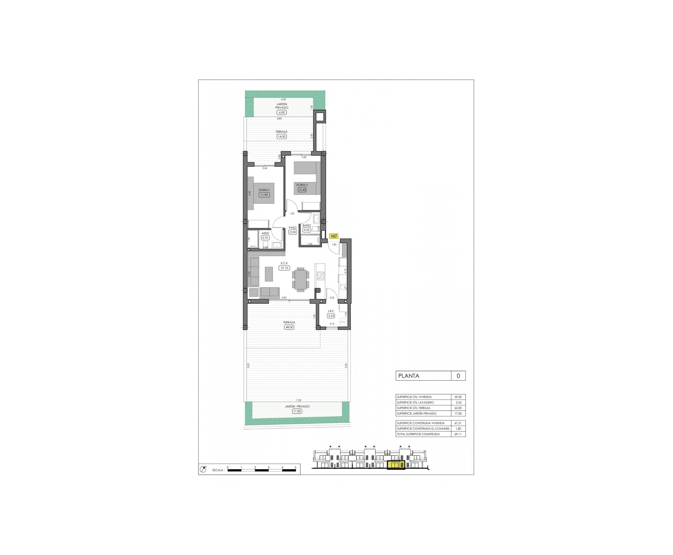 Nueva construcción  - Bungaló - Algorfa - El Campo de Golf La Finca