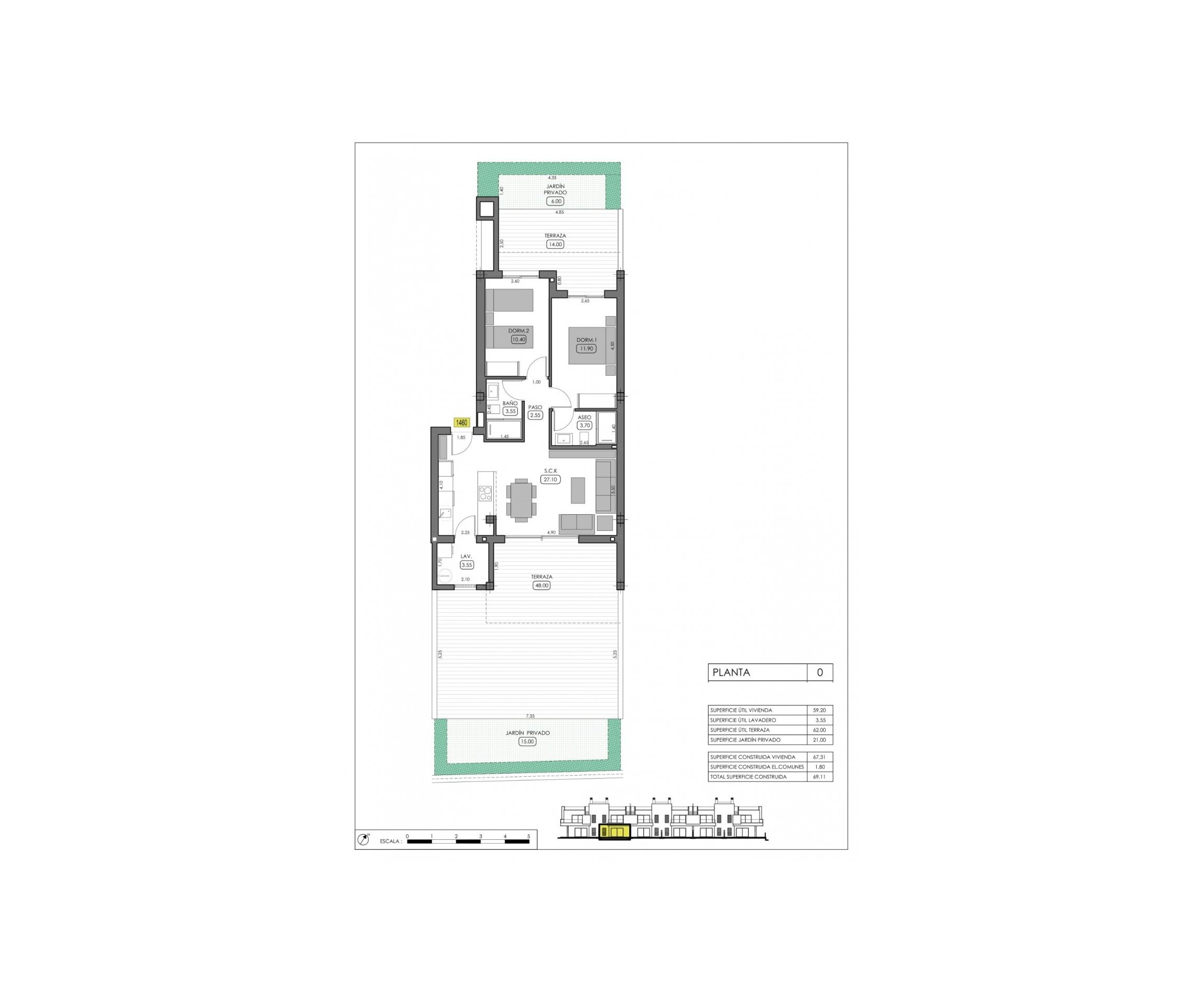 Nueva construcción  - Bungaló - Algorfa - El Campo de Golf La Finca