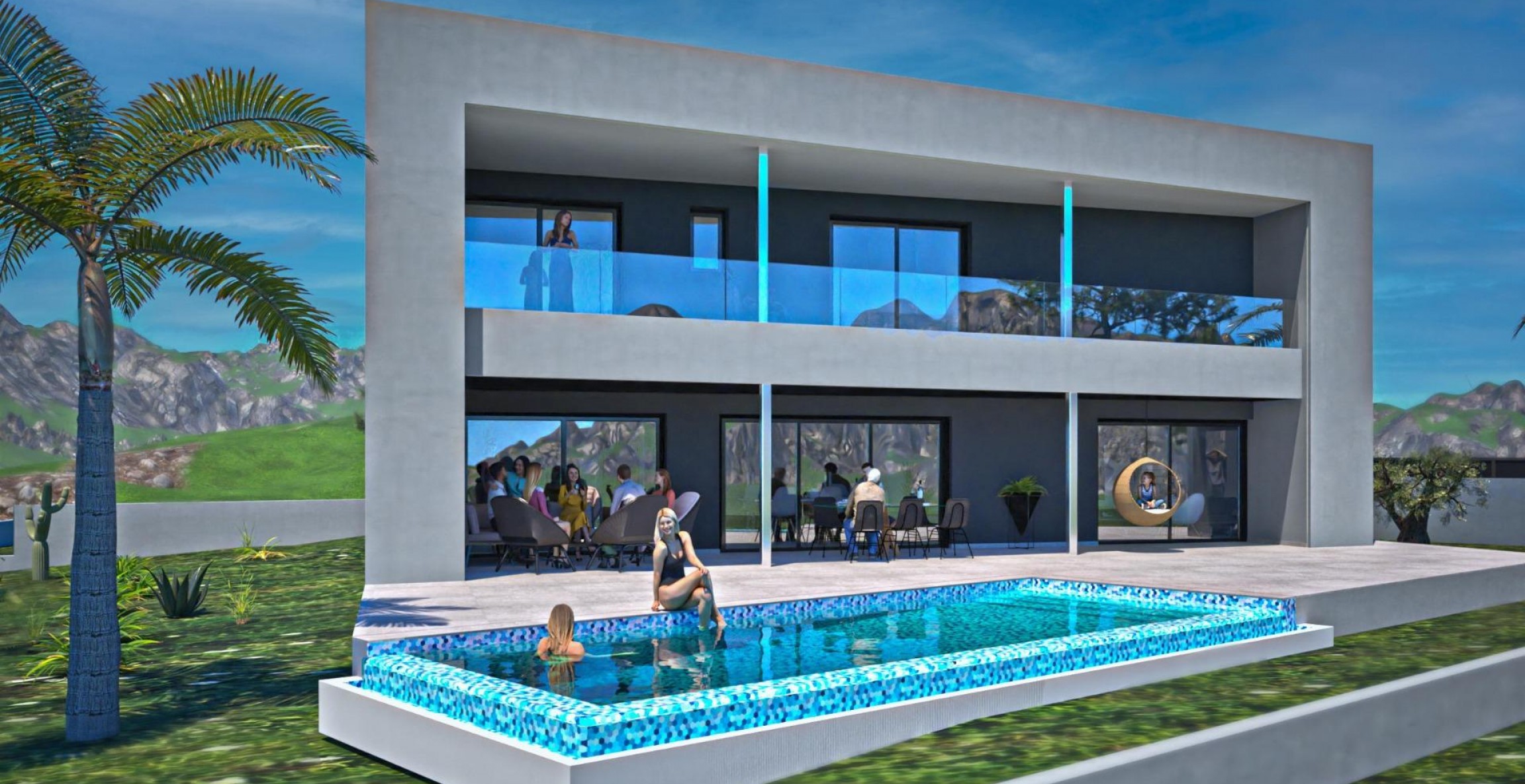 New Build - Villa - La Nucía - Panorama