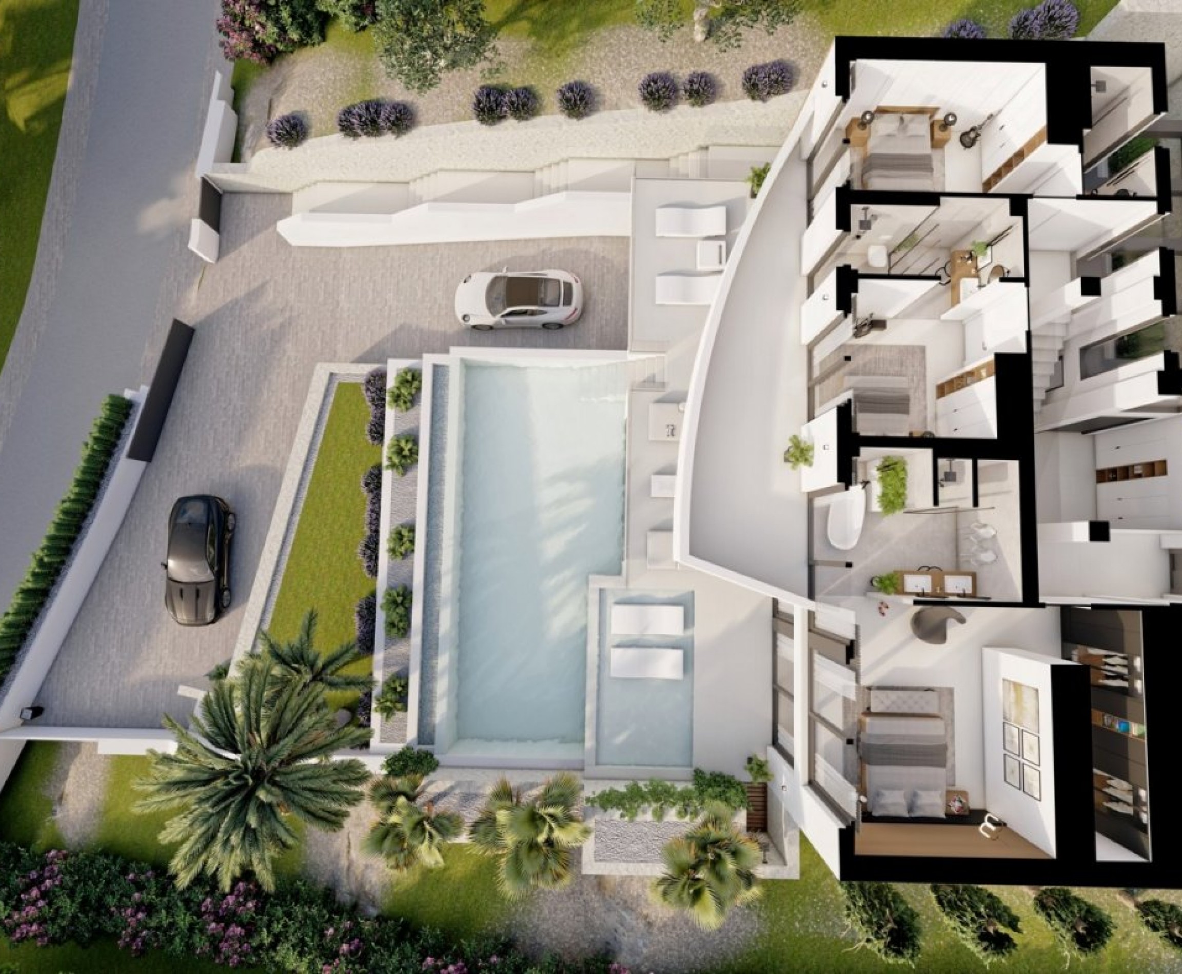 Nueva construcción  - Villa - Altea - Sierra Altea