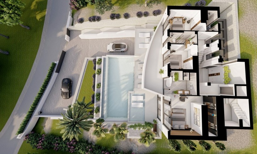 Nueva construcción  - Villa - Altea - Sierra Altea