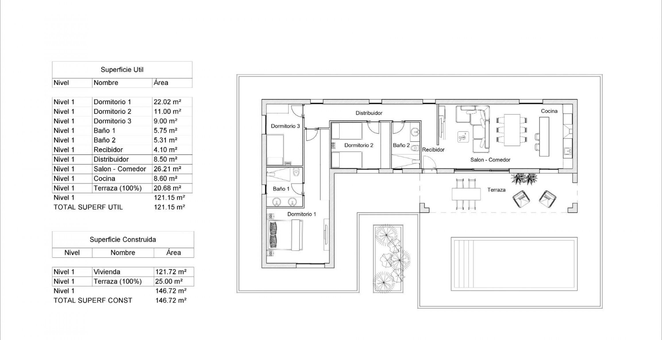 Nueva construcción  - Villa - Pinoso - Lel