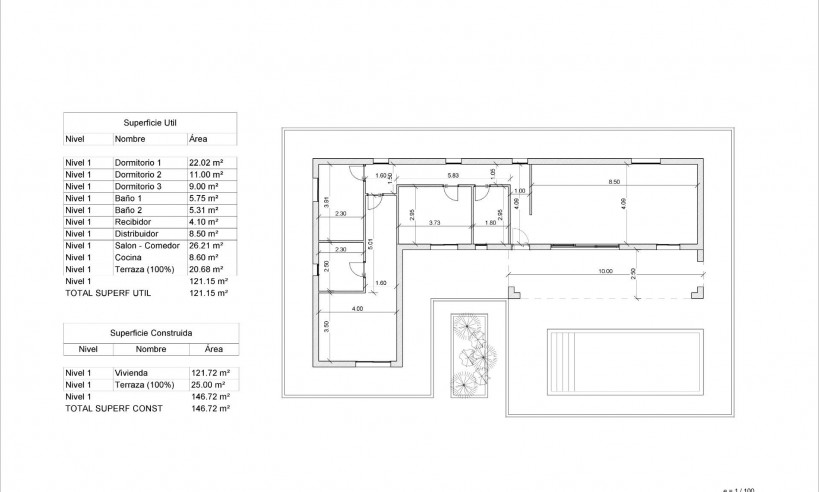 New Build - Villa - Pinoso - Lel