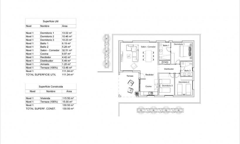 Nueva construcción  - Villa - Pinoso - Lel