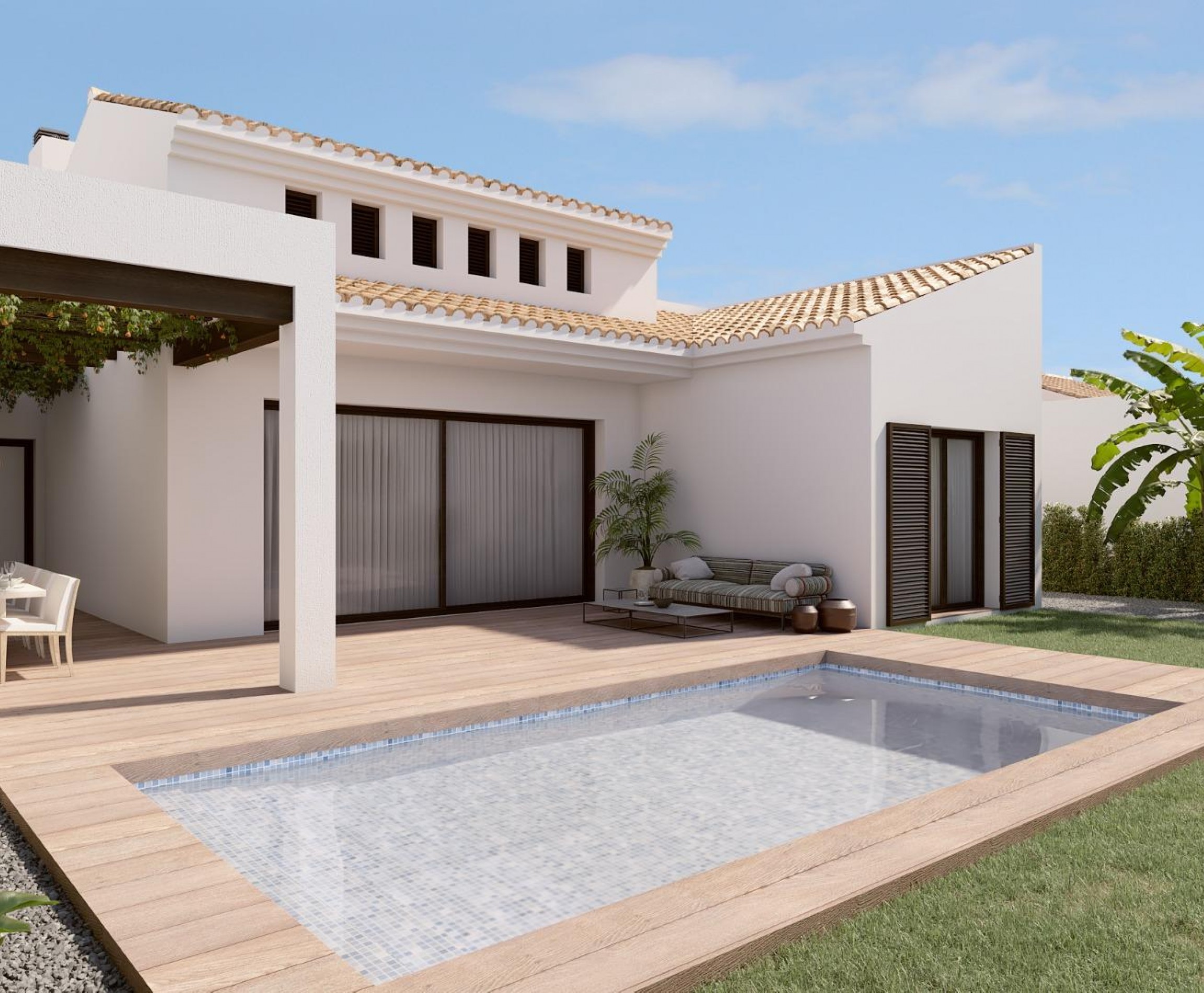 Villa - Nueva construcción  - Algorfa - El Campo de Golf La Finca