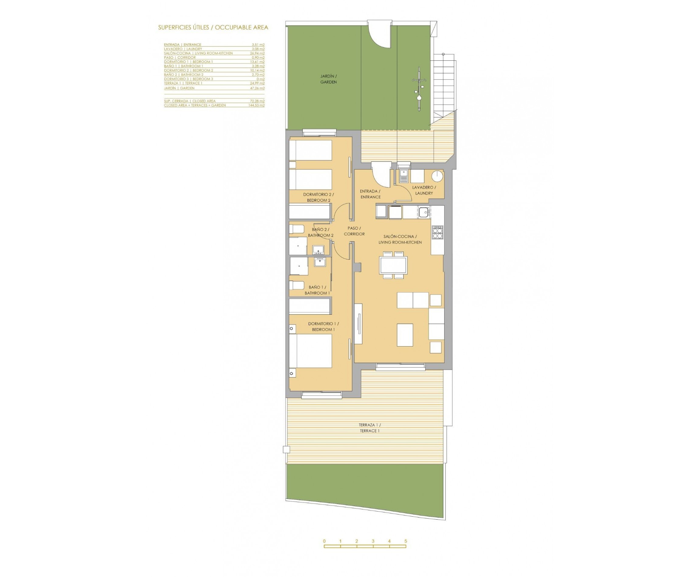 Nueva construcción  - Bungaló - Orihuela - Vistabella Golf