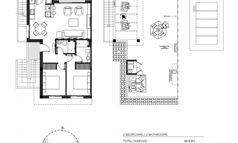 Nueva construcción  - Bungaló - Rojales - Doña Pepa