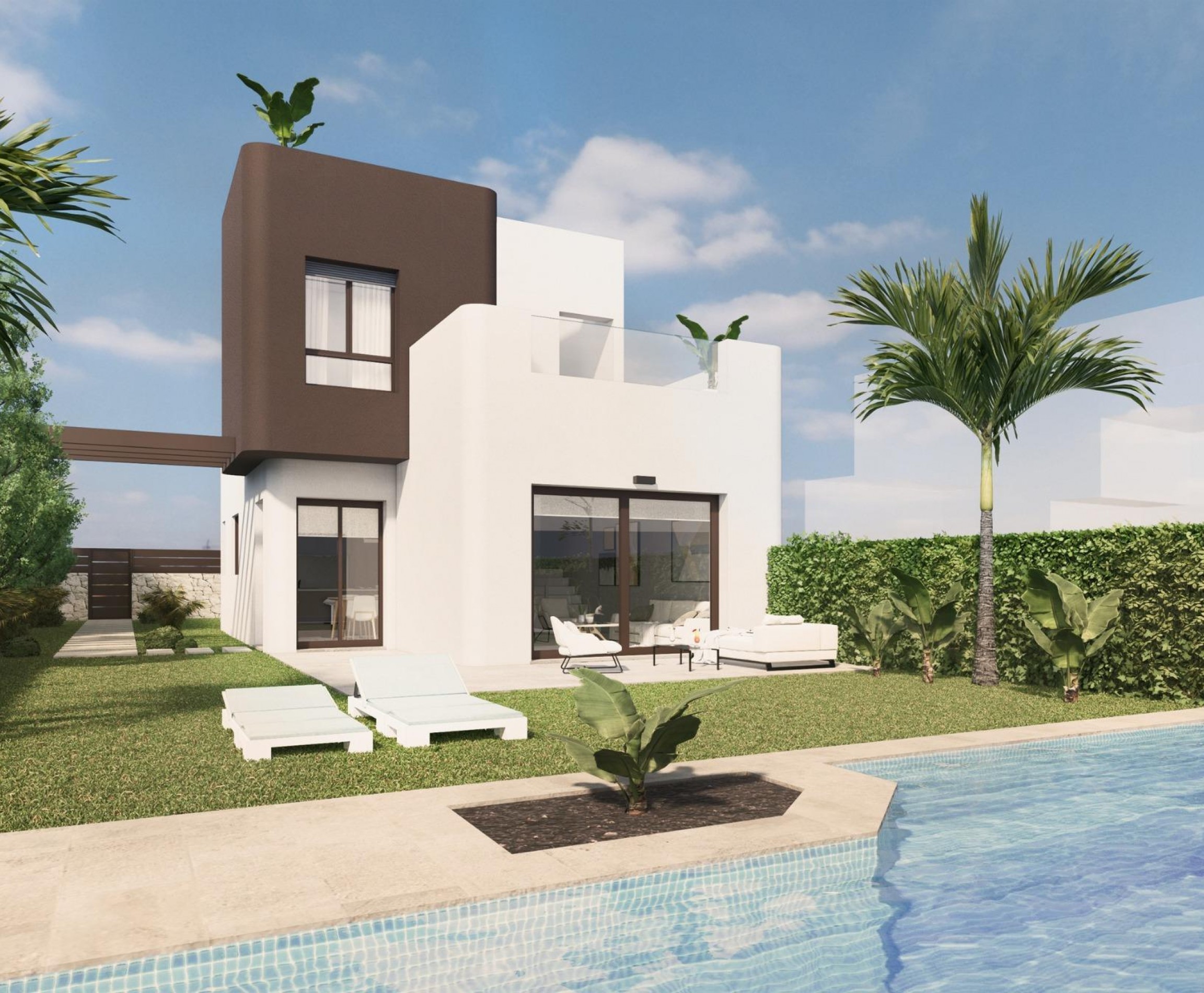 Villa - Nueva construcción  - Pilar de la Horadada - Lo Romero Golf