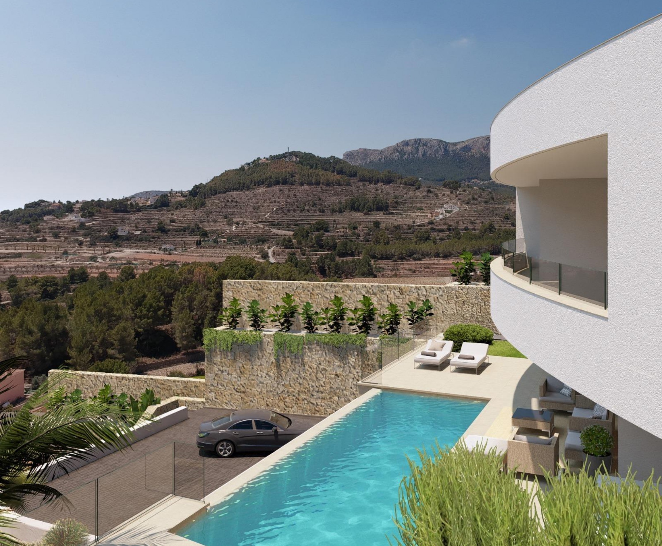 Nybyggnation - Villa - Calpe - Empedrola