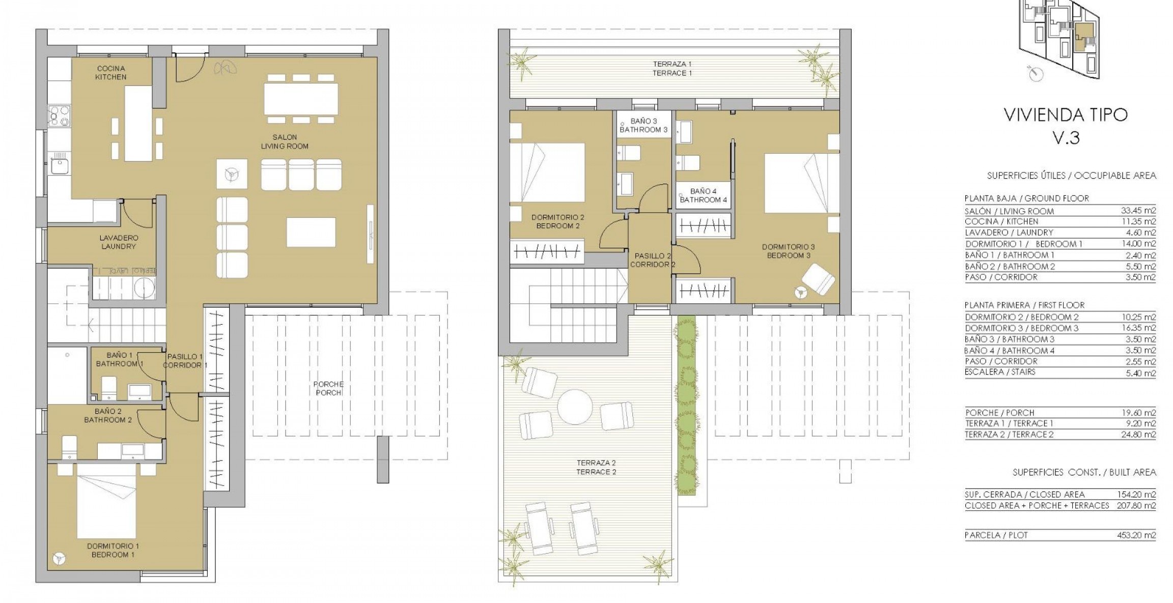 Nueva construcción  - Villa - Pilar de la Horadada - Lo Romero Golf