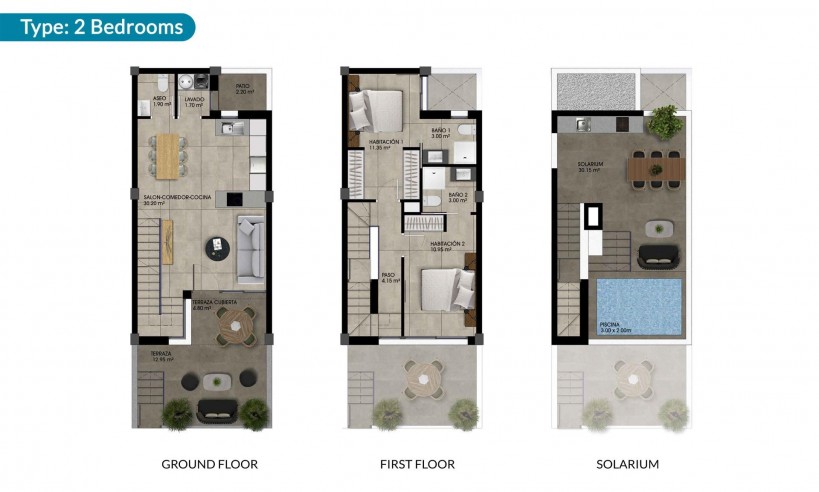 Nybyggnation - Town House - Dolores - Sector 2