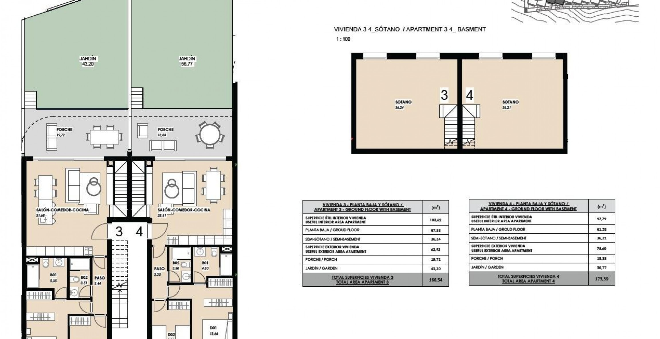 New Build - Bungalow - Torrevieja - Cabo Cervera