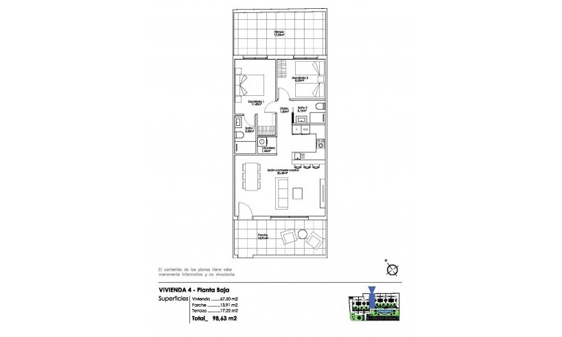 Nueva construcción  - Bungaló - Pilar de la Horadada - Parque Ramon eugenio Escudero