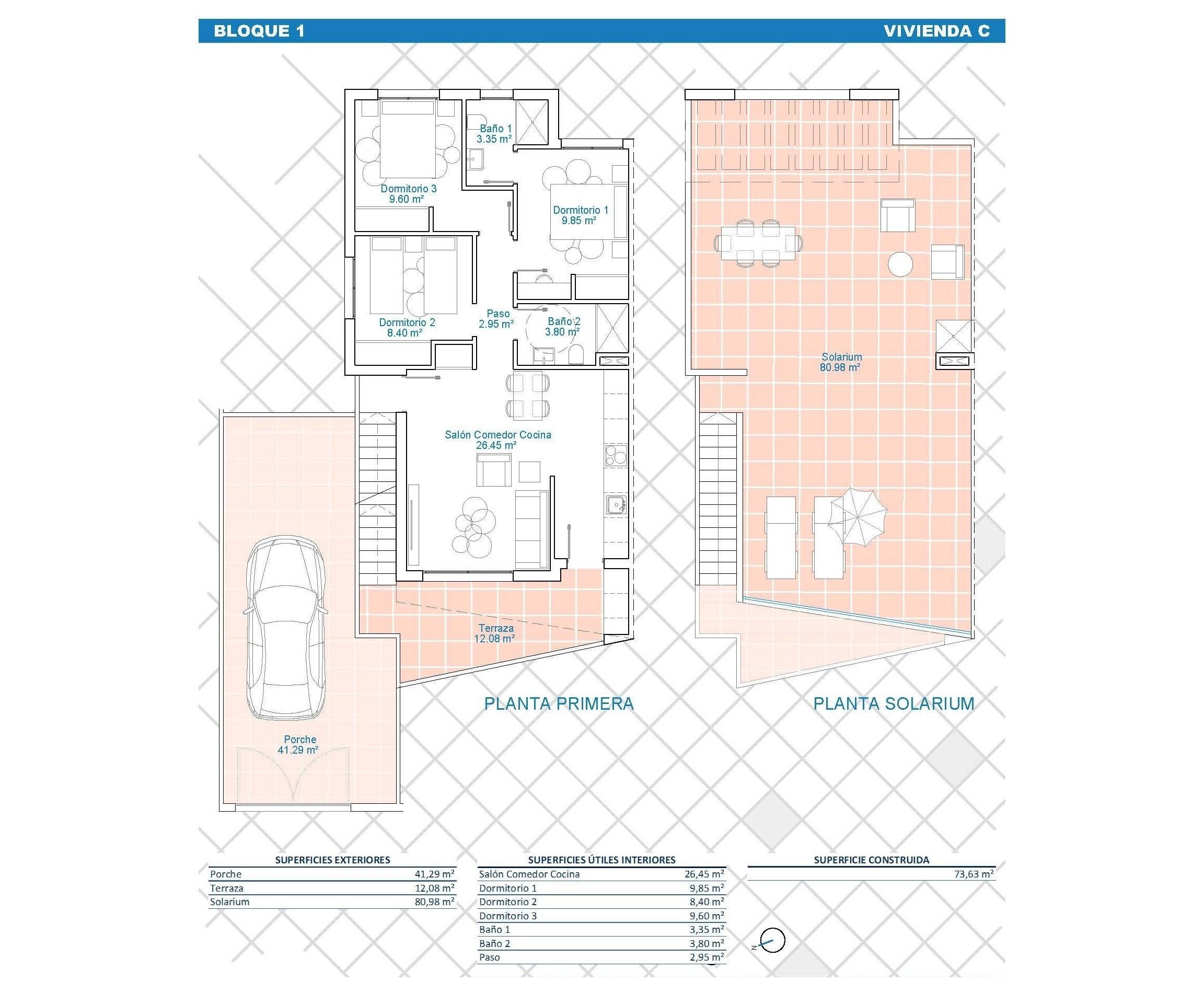 Nueva construcción  - Bungaló - Pilar de la Horadada - Lo Monte