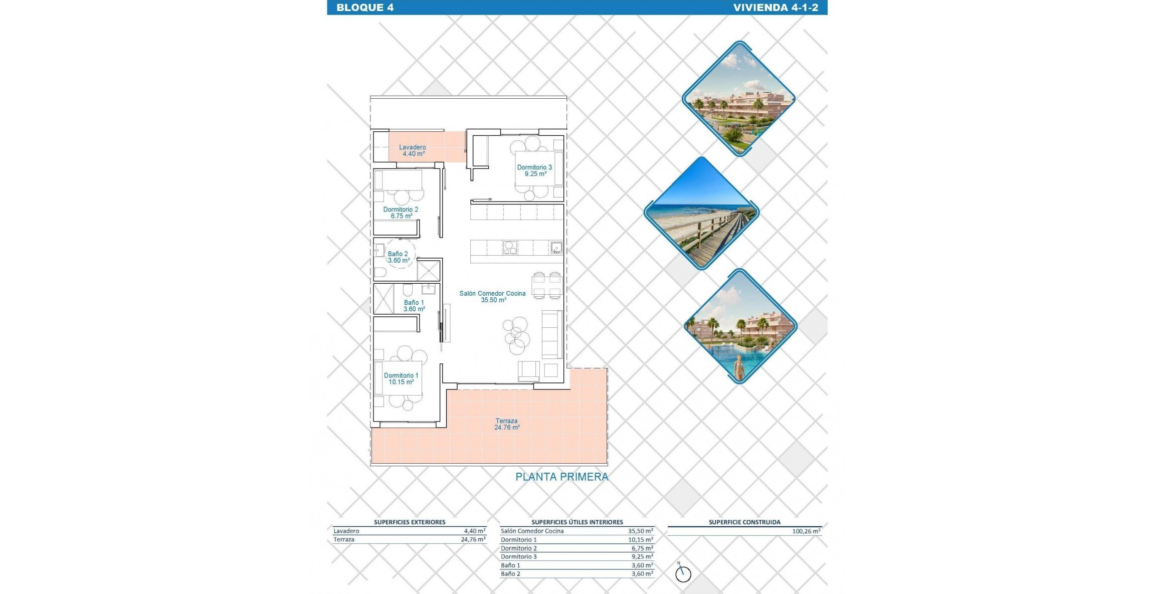 Nueva construcción  - Apartment - Pilar de la Horadada - Lo Monte