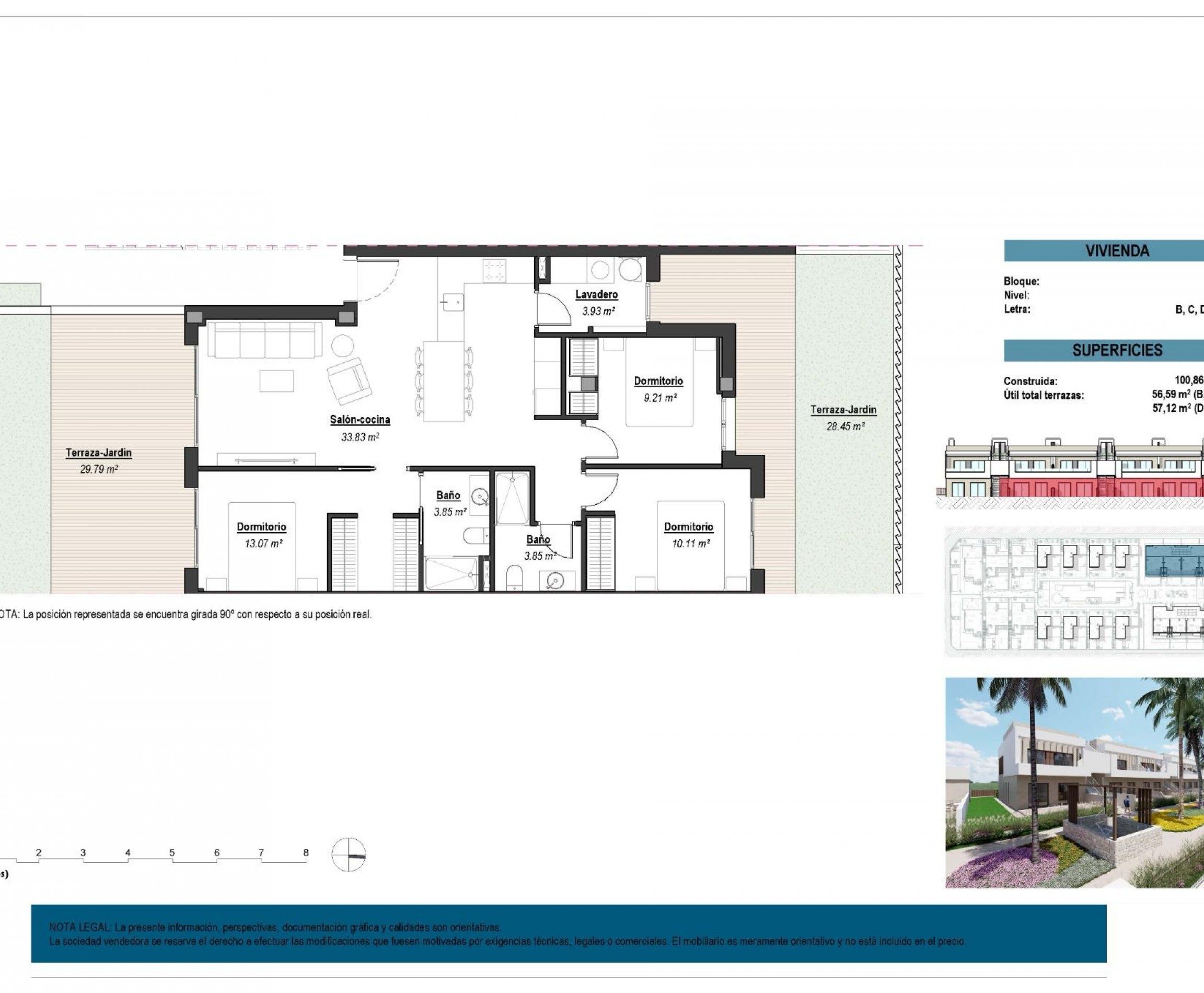 Nueva construcción  - Bungaló - Los Alcázares - Serena Golf