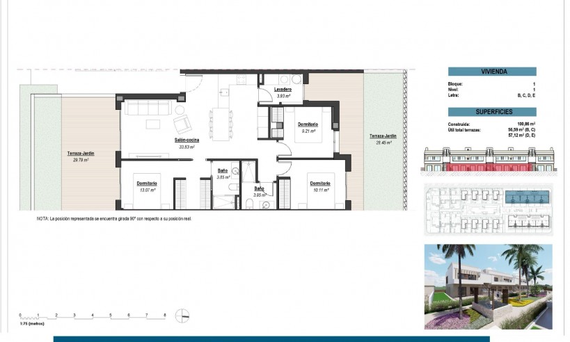 Nueva construcción  - Bungaló - Los Alcázares - Serena Golf