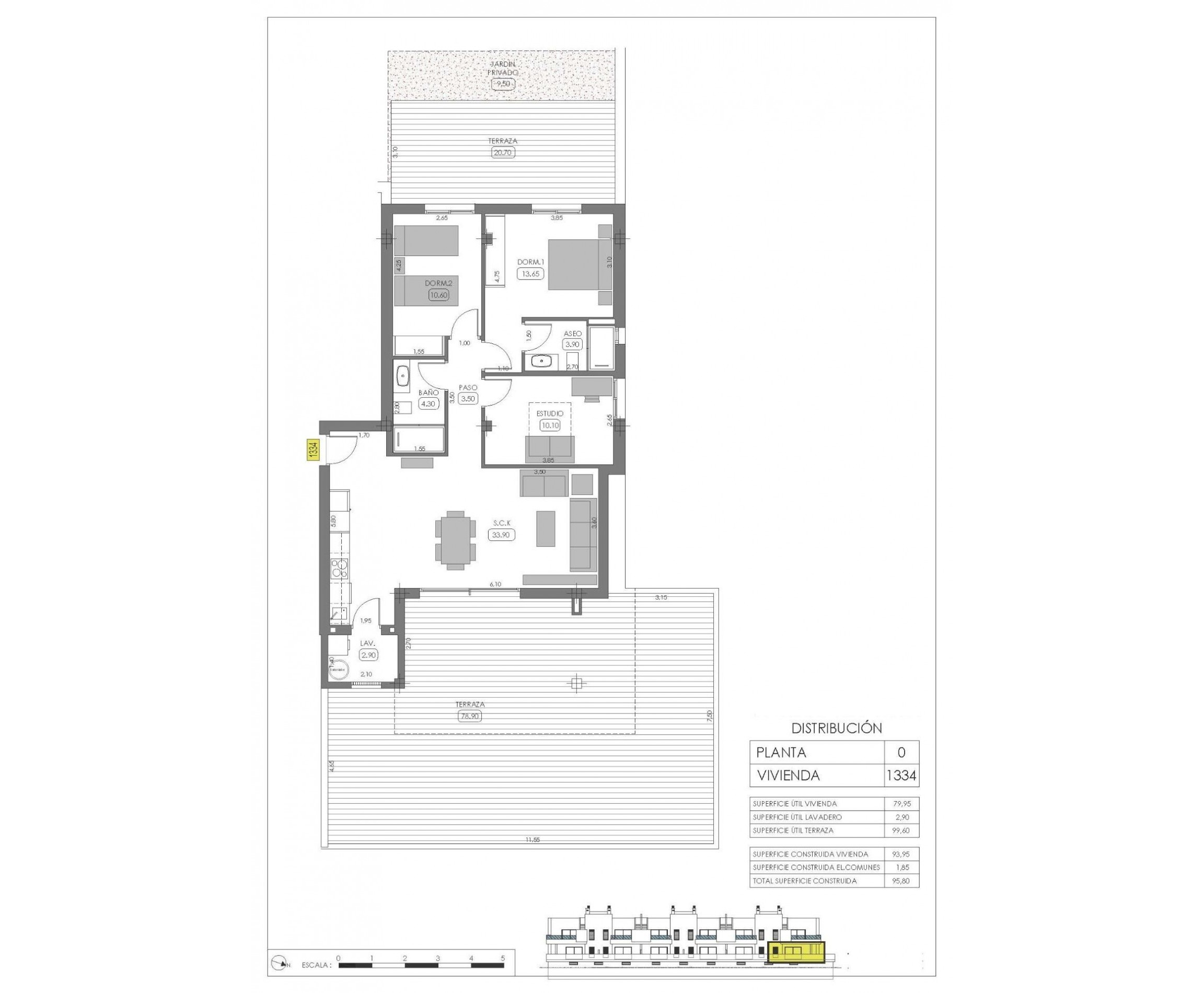 Nueva construcción  - Bungaló - Algorfa - El Campo de Golf La Finca