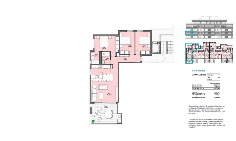 Nueva construcción  - Apartment - Torre Pacheco - Santa Rosalía