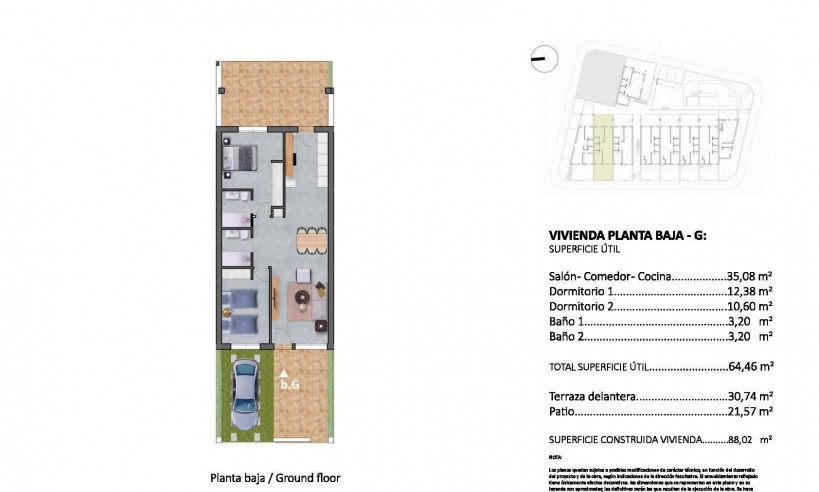 Nueva construcción  - Bungaló - Pilar de la Horadada - pueblo