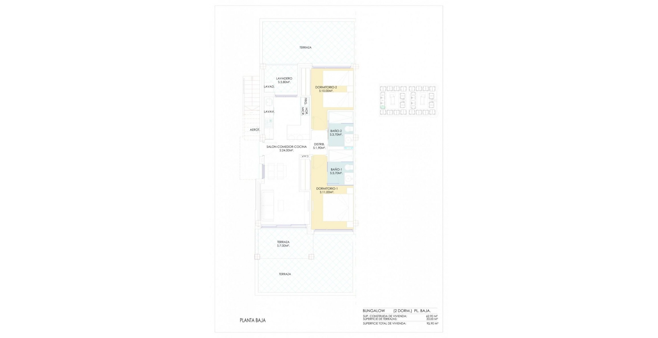 Nueva construcción  - Bungaló - Torrevieja - Los Balcones