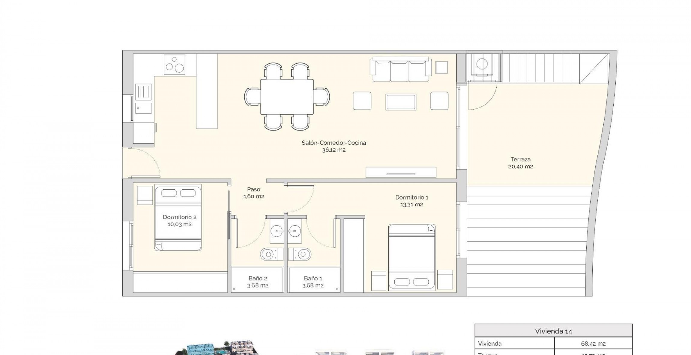 New Build - Penthouse - Finestrat - Puig Campana Golf