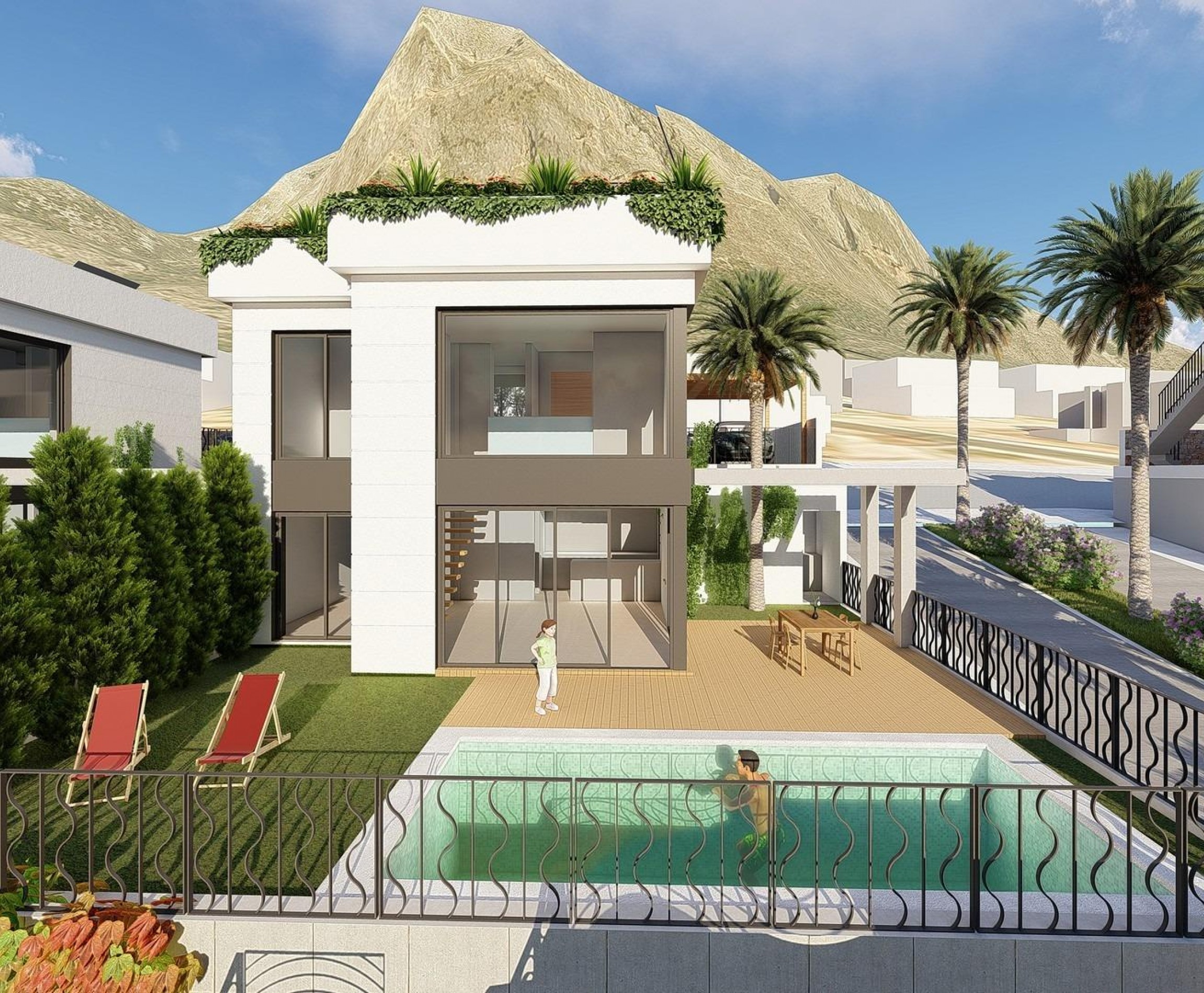 New Build - Villa - Polop - Urbanizaciones