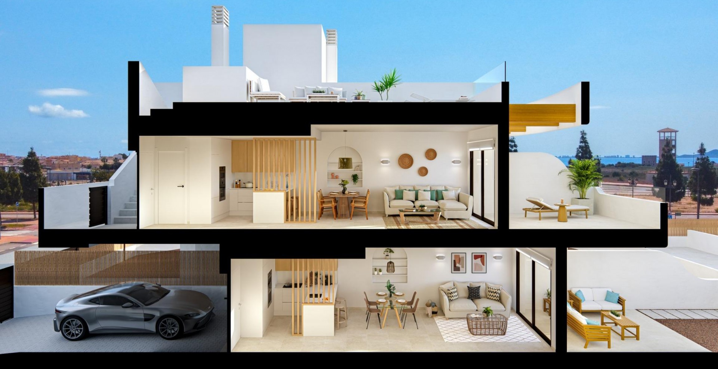 New Build - Bungalow - Los Alcázares - Serena Golf