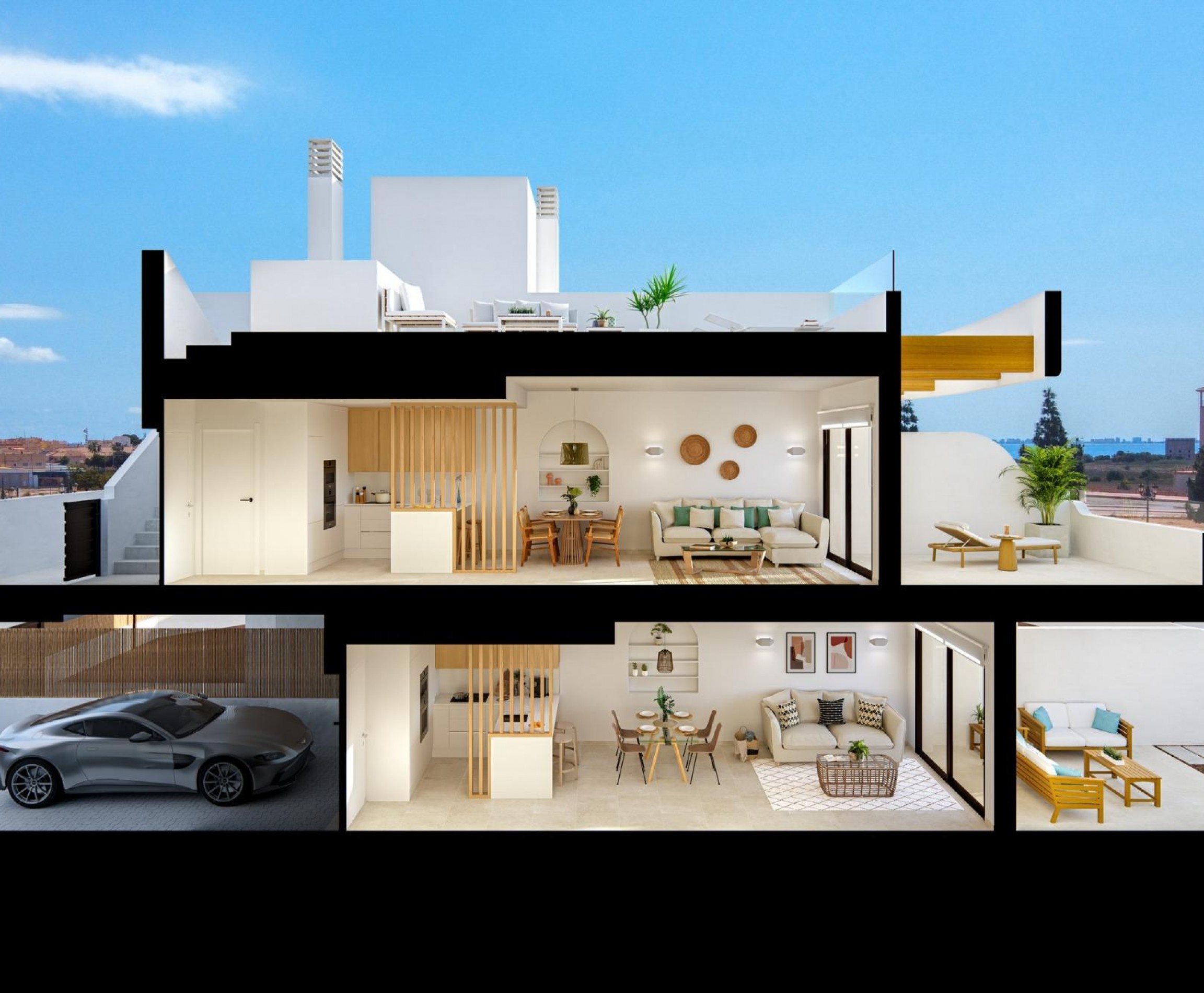 New Build - Bungalow - Los Alcázares - Serena Golf