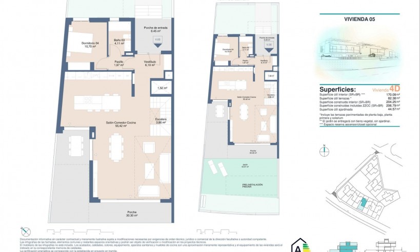 New Build - Town House - San Juan Alicante - Cabo de las Huertas