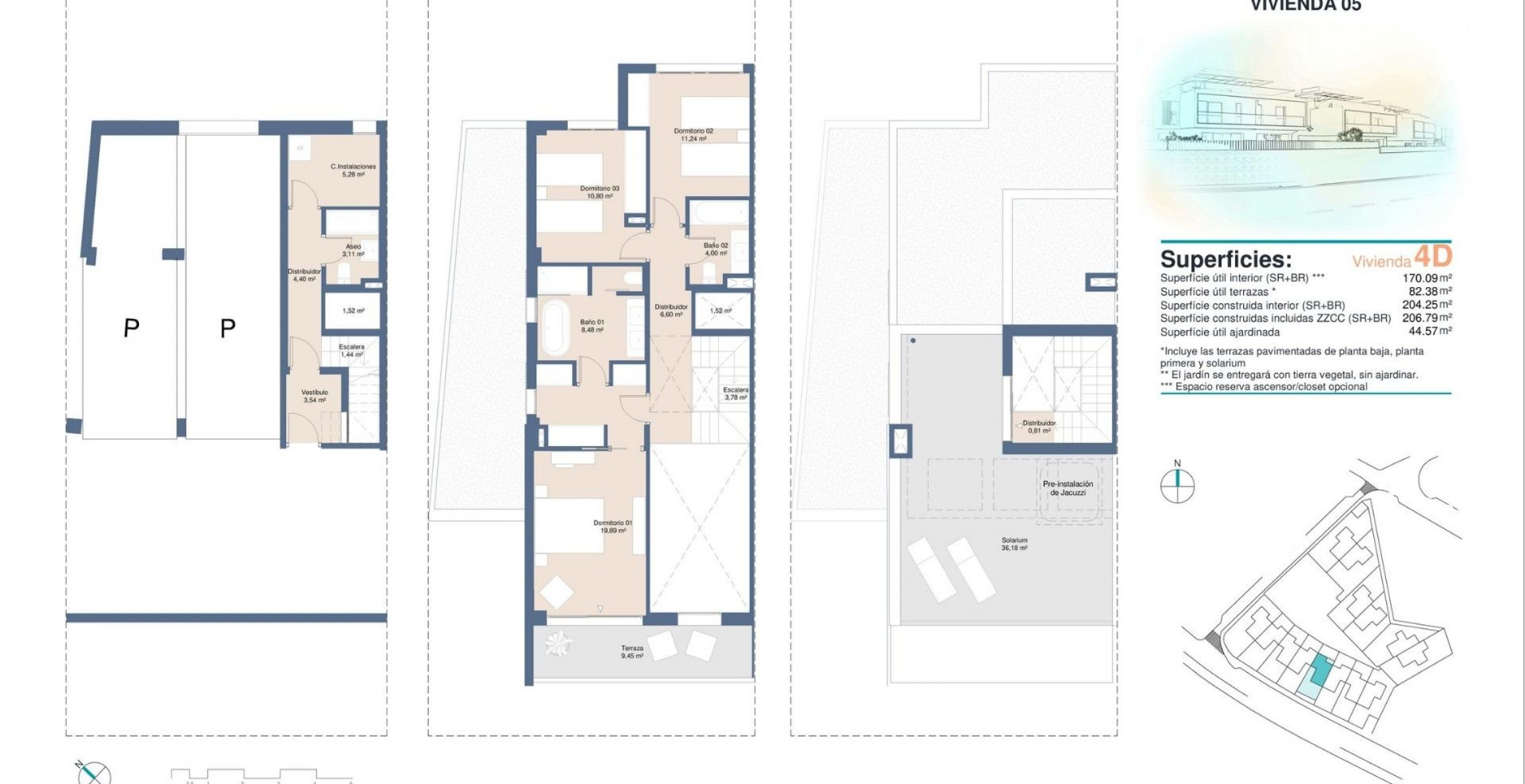New Build - Town House - San Juan Alicante - Cabo de las Huertas
