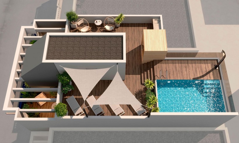 New Build - Penthouse - Torrevieja - Playa del Acequión